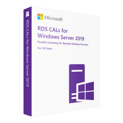 Microsoft Windows Server 2019 Standard 50 RDS User CAL