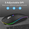 Rechargeable LED Wireless Slim Mouse