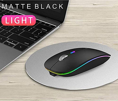 Rechargeable LED Wireless Slim Mouse
