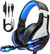 Noise Cancelling Stereo Gaming Headset for PS4 PC Xbox One Controller