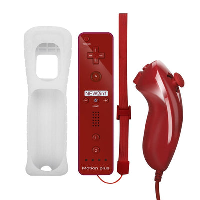 Nintendo Wii Wireless Remote Controller Joystick Built-in Motion Plus Gamepad