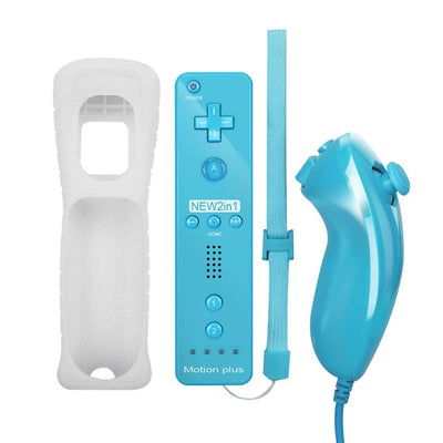 Nintendo Wii Wireless Remote Controller Joystick Built-in Motion Plus Gamepad