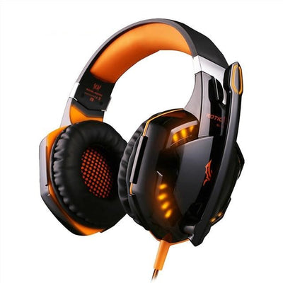 Over-ear Gaming Headphones with Microphone Deep Bass Stereo Sound High Quality