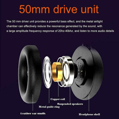 BENTOBEN 7.1 Surround Sound Wired USB Gaming Headset with Breathing RGB Light