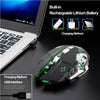 X8 Rechargeable Ergonomic LED Backlight Wireless Gaming Mouse