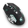 X8 Rechargeable Ergonomic LED Backlight Wireless Gaming Mouse