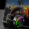 BENTOBEN 7.1 Surround Sound Wired USB Gaming Headset with Breathing RGB Light