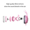 Limited Edition Pink Cat Ear Over-ear Wired Gaming Headset with Microphone For PS4 Xbox