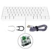 Gateron Mechanical Keyboard USB Wired LED Backlit Axis Gaming Keyboard