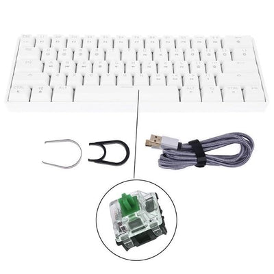 Gateron Mechanical Keyboard USB Wired LED Backlit Axis Gaming Keyboard