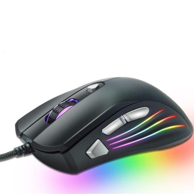 RGB Wired Gaming Optical Mouse with Adjustable DPI with Backlight