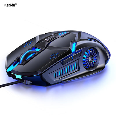 Colorful Luminous USB Wired Gaming Mouse 6 Button
