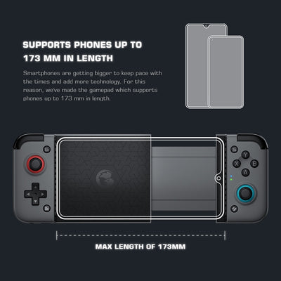 GameSir X2 Wireless Bluetooth Mobile Gamepad Game Controller for Android and iOS